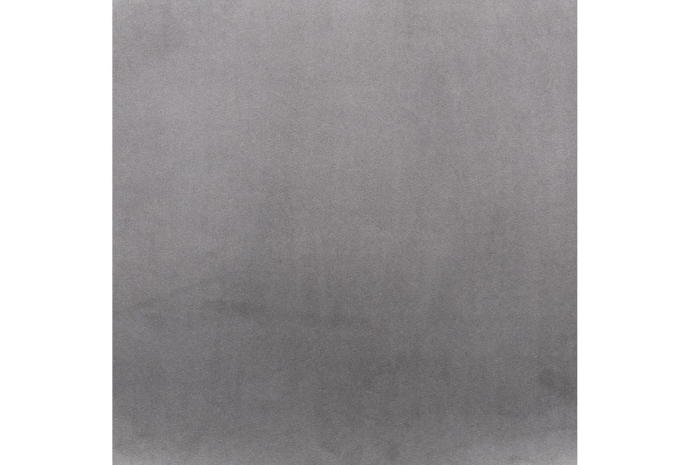 Grey Velvet Bucket Bar Stool - Image 8