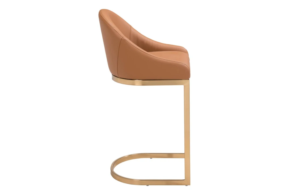 Contemporary Tan Counter Stool - Image 4