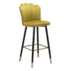 Contemporary Yellow Bar Chair