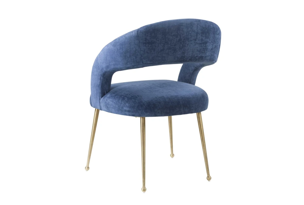 Rishi Navy Dining Chair - Image 5