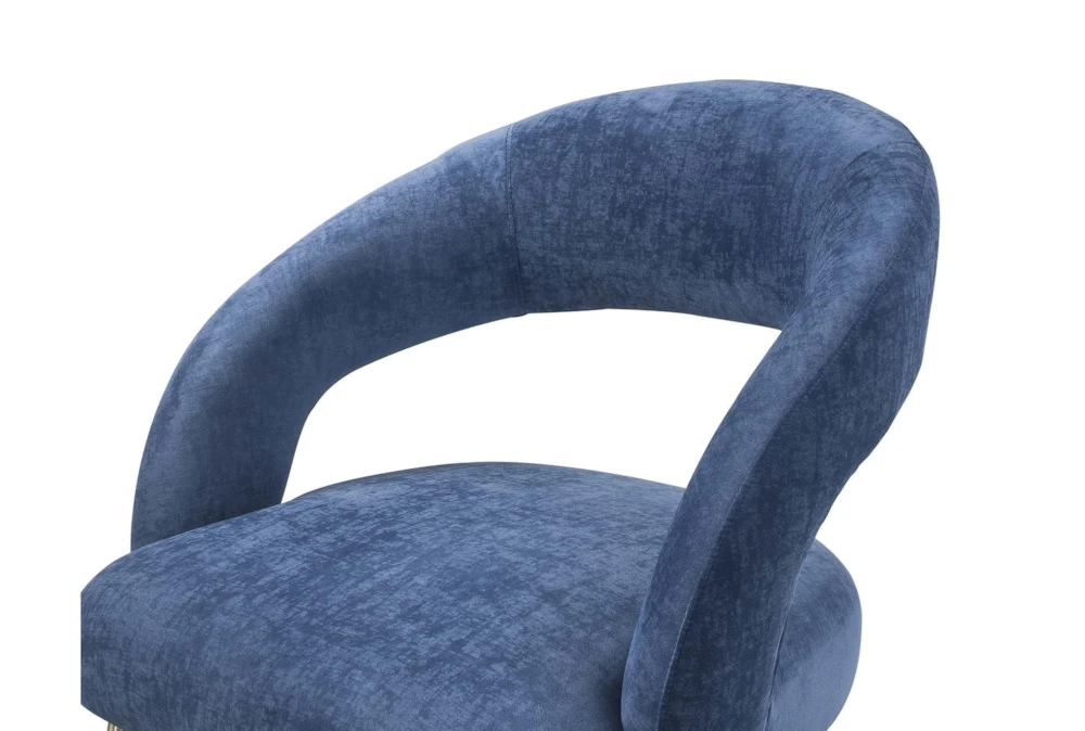 Rishi Navy Dining Chair - Image 4