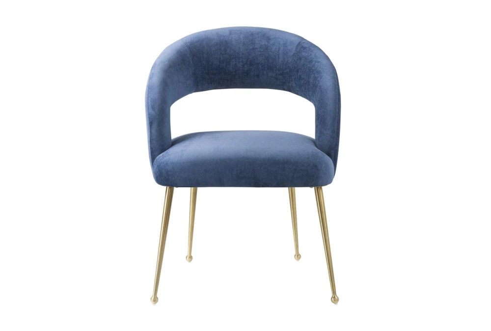 Rishi Navy Dining Chair - Image 2
