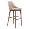 Moore Beige Bar Stool