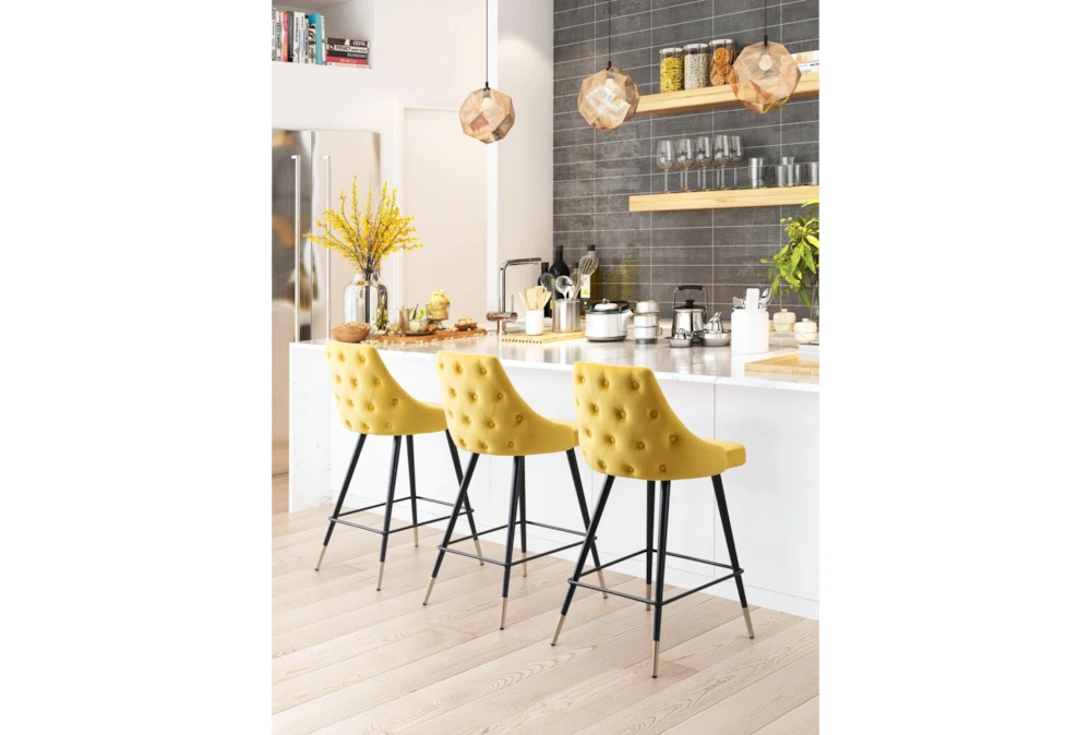 Piccol Yellow Counter Stool - Image 8