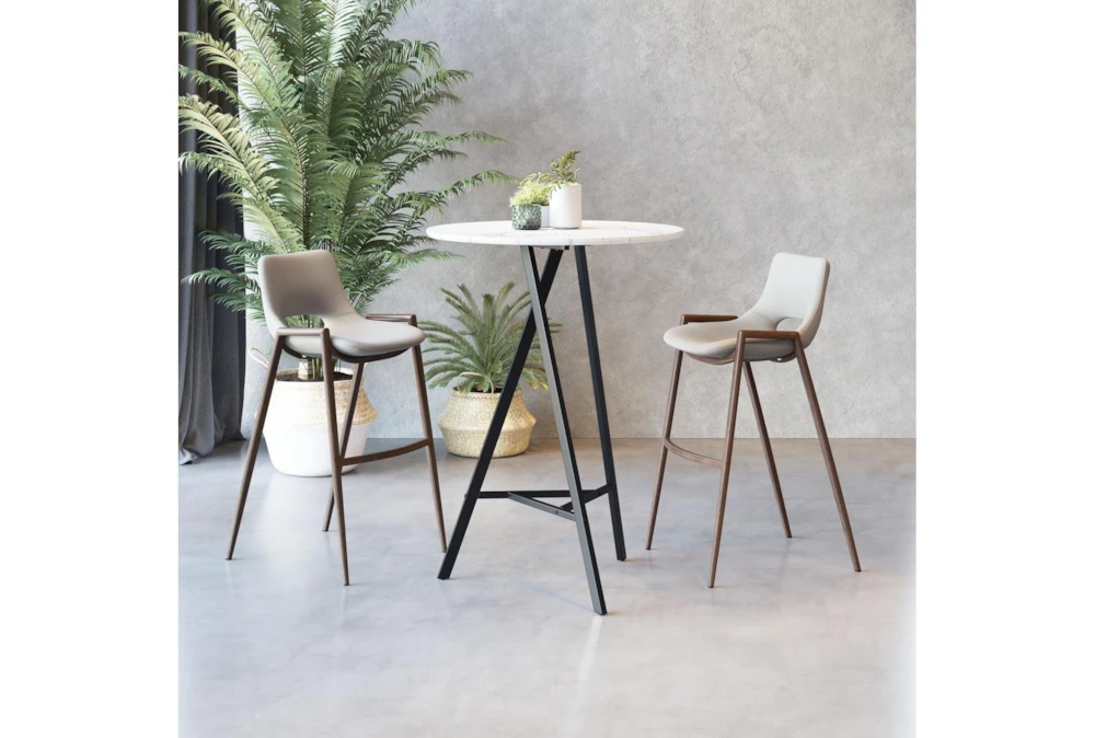 Desiree Beige Bar Stool Set Of 2 - Image 10