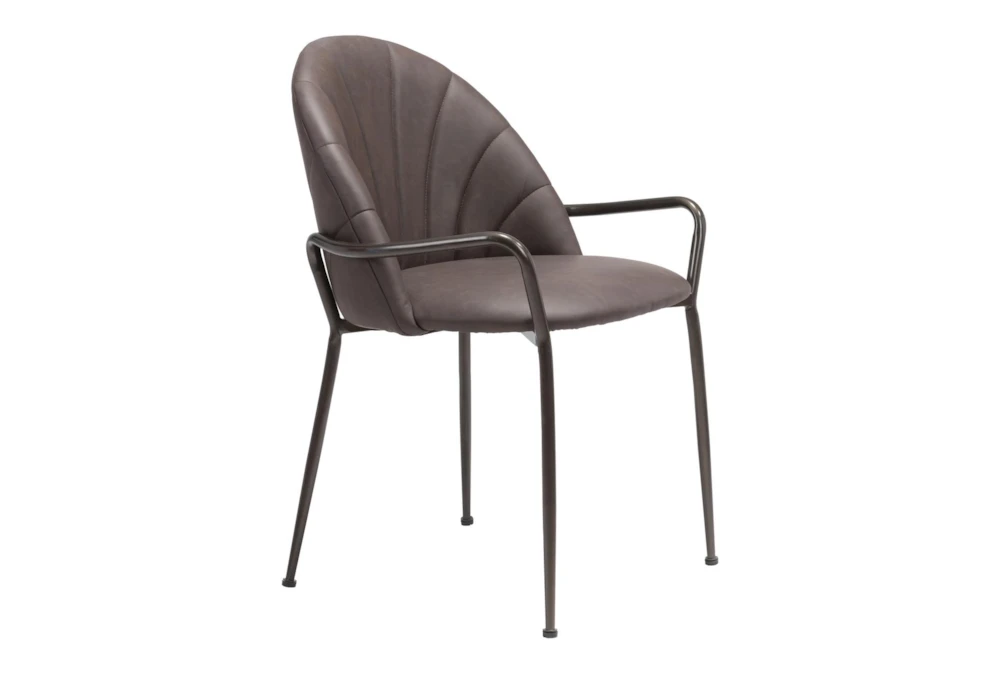 Kevin Espresso Dining Chair - Image 6