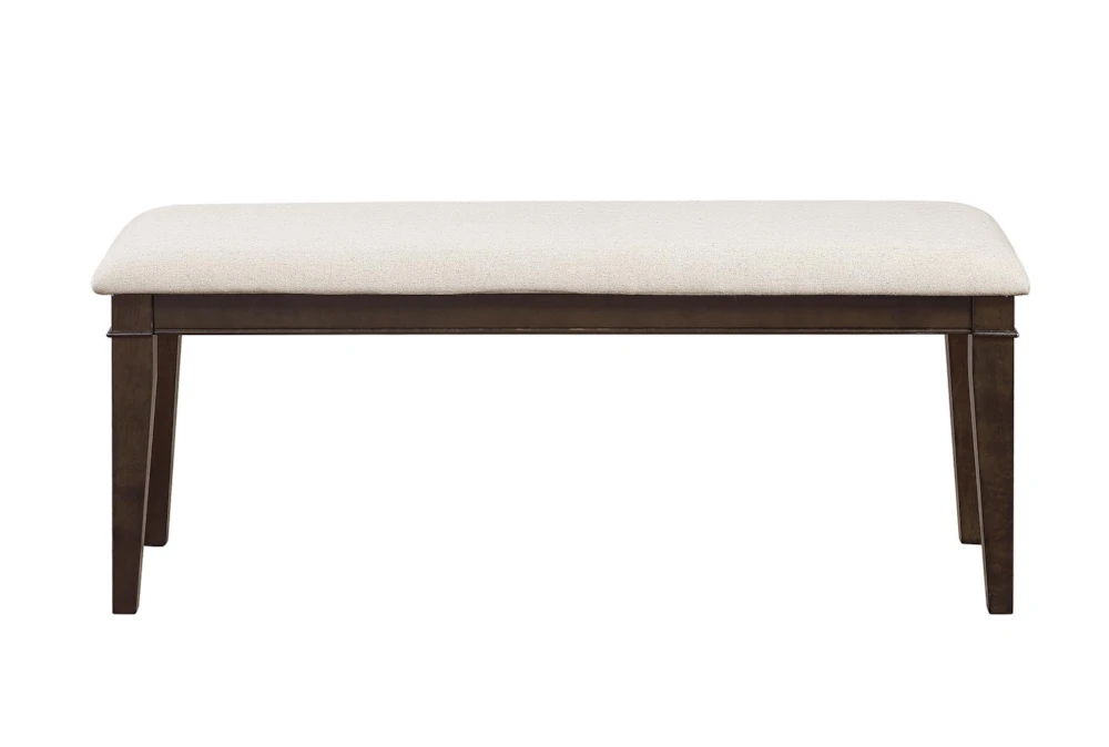 Maynard 48" Dark Brown Bench - Image 3