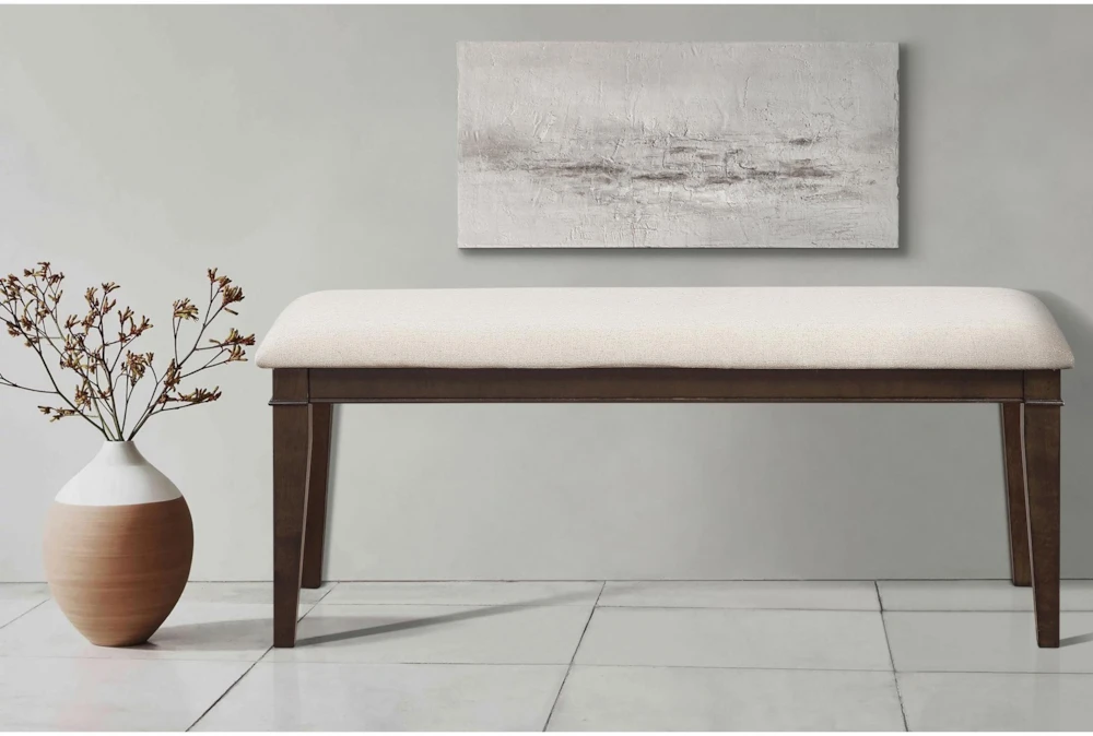 Maynard 48" Dark Brown Bench - Image 5