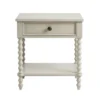 Spindle Wht 1-Drawer Nightstand