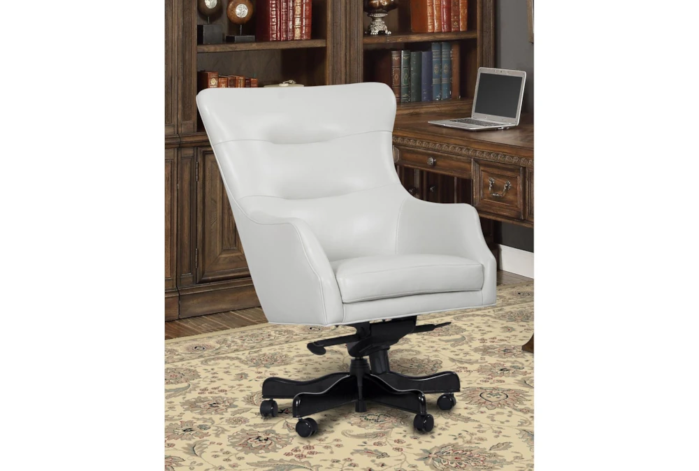 Glendower Leather Desk Chair