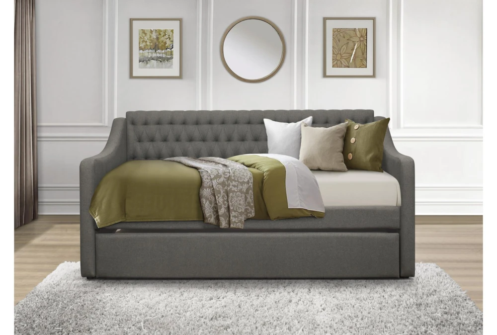 Filmore Twin Upholstered Daybed With Trundle - Image 5