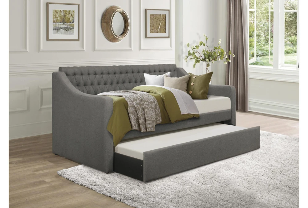 Filmore Twin Upholstered Daybed With Trundle - Image 6