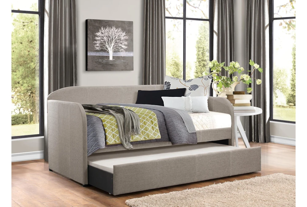 Wichfield Grey Twin Daybed With Trundle - Image 6