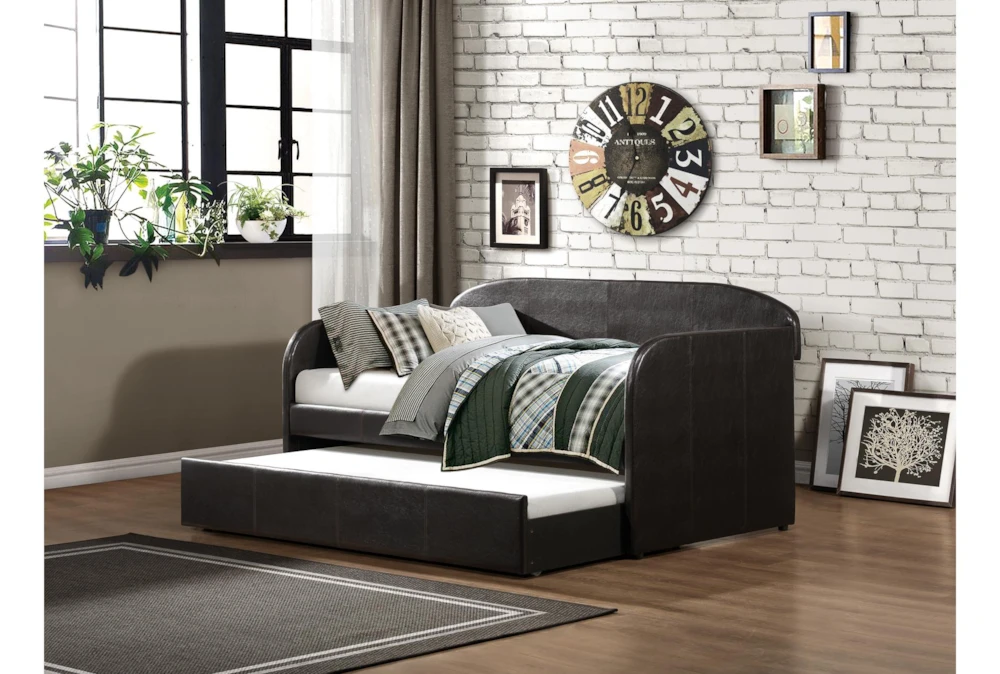 Wichfield Black Twin Daybed With Trundle - Image 5