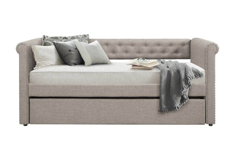 Callie Twin Upholstered Daybed With Trundle - Image 2