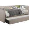 Callie Twin Upholstered Daybed With Trundle