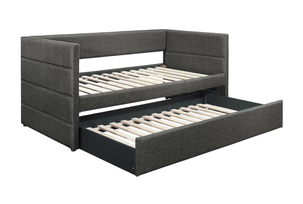 Meyer Twin Upholstered Daybed With Trundle - Image 3