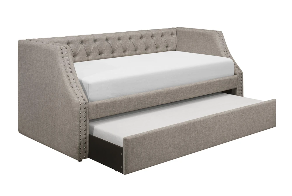 Freya Twin Upholstered Daybed With Trundle