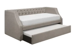 Freya Twin Upholstered Daybed With Trundle