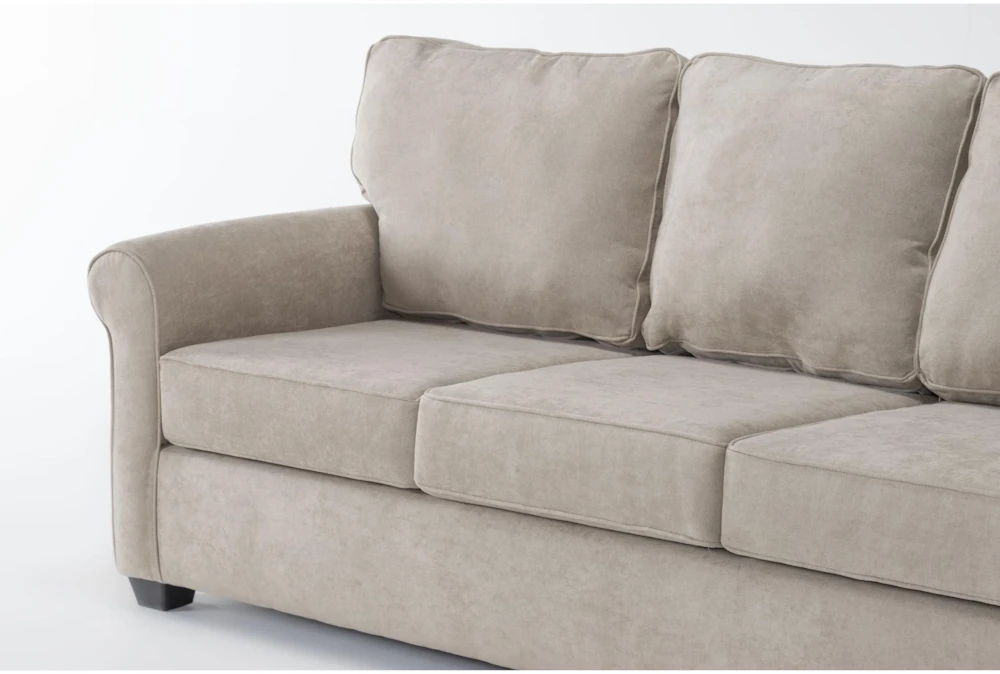 Athos Cream 77" Full Sleeper Sofa - Image 4