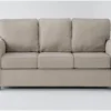 Athos Cream 77" Full Sleeper Sofa