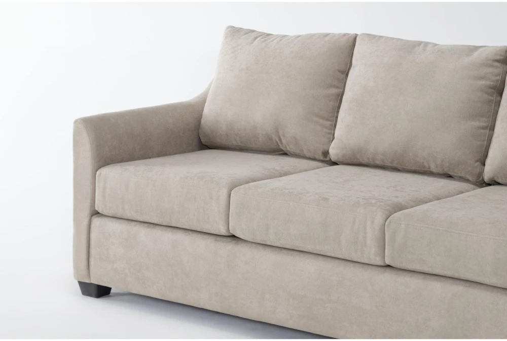Porthos Cream 80" Queen Sleeper Sofa - Image 5