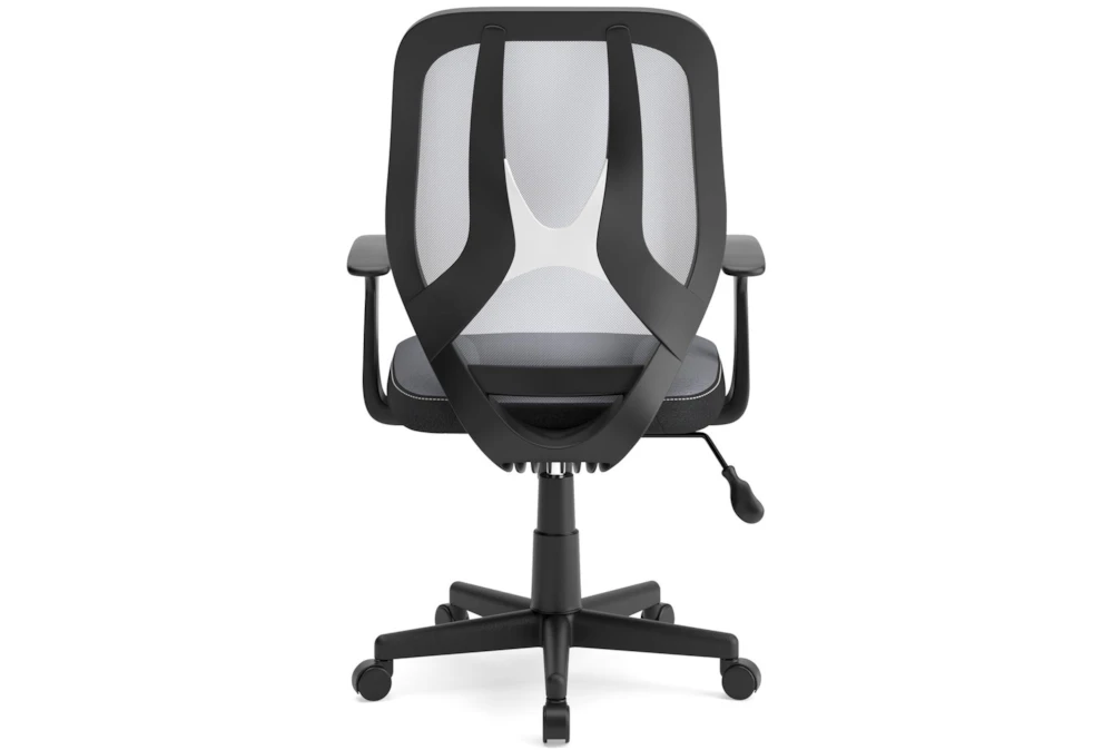 Genesee Light Gray & Black Mesh Office Chair - Image 6