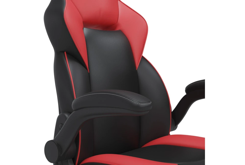 Mcneil Red & Black Gaming Chair - Image 6