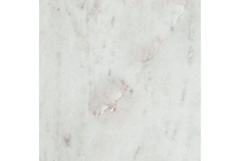 White & Gold Marble Tops Side Table - Image 7