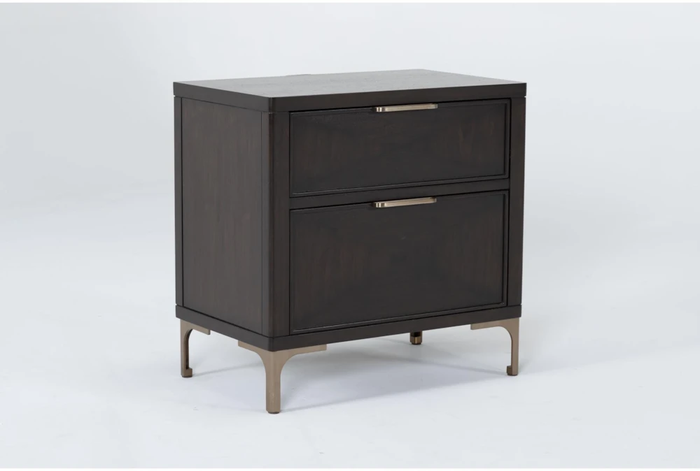 Palladium 2-Drawer Nightstand - Image 2