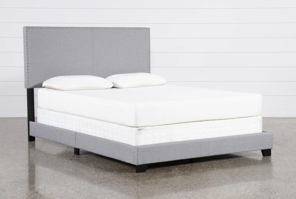 Colleen California King Upholstered Panel Bed