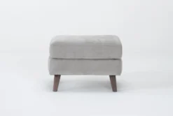 Canela II Dove Ottoman