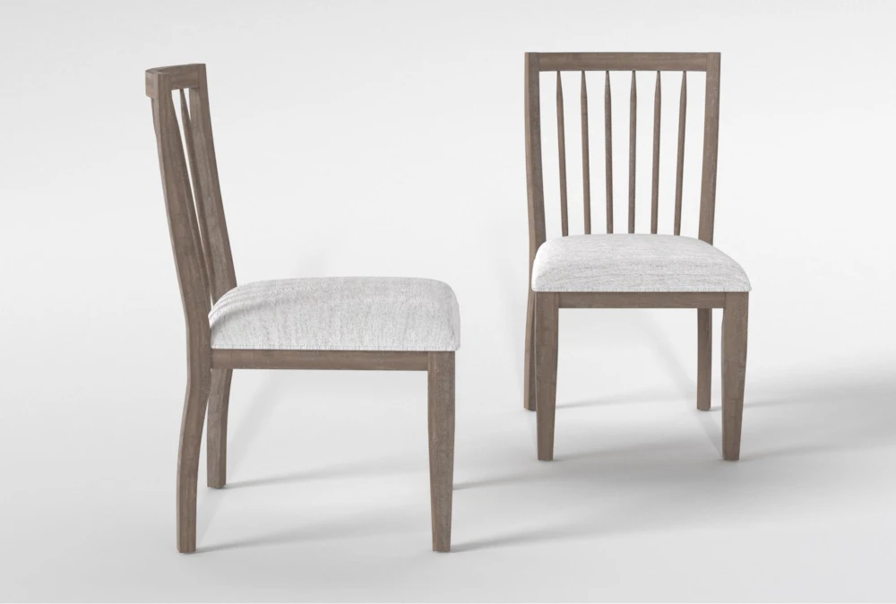 Luis Wood Back Dining Chair Set Of 2 - Image 2
