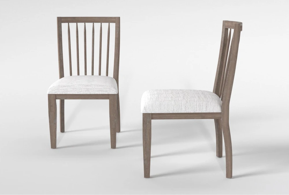Luis Wood Back Dining Chair Set Of 2 - Image 4