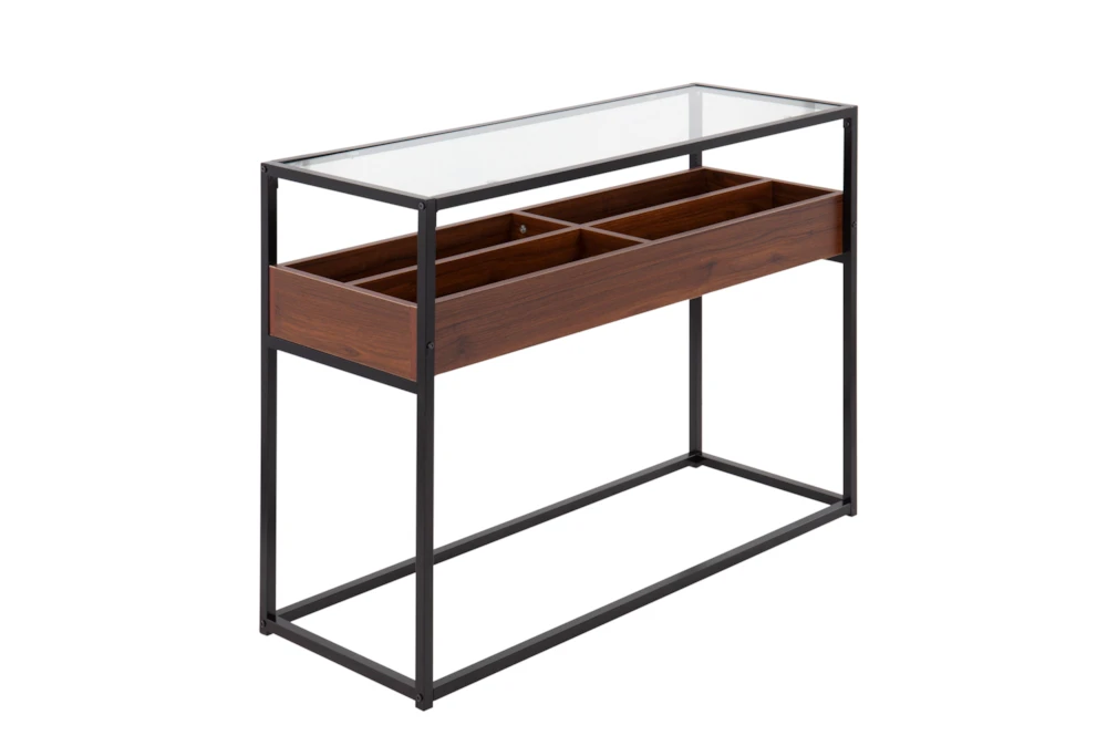 Tray Black Console Table