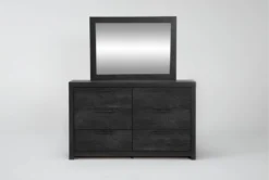 Derrie Black Dresser/Mirror