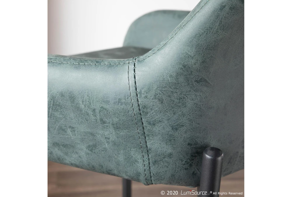 Dan Green Faux Leather Counter Stool Set Of 2 - Image 2