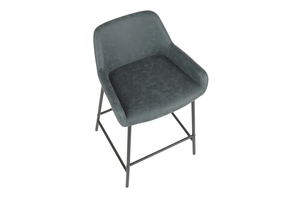 Dan Green Faux Leather Counter Stool Set Of 2 - Image 10