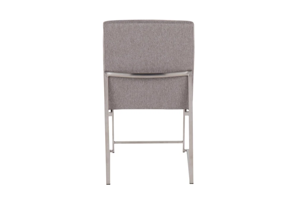 Ian Light Grey Fabric Dining Chair Set Of 2 - Image 2