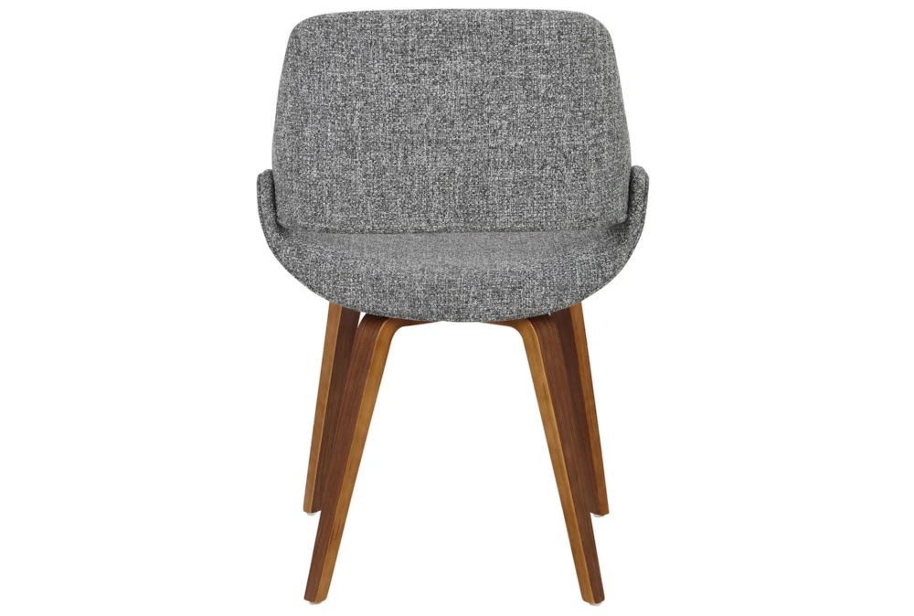 Rizzi Walnut And Grey Fabric Dining Chair Set Of 2 - Image 6