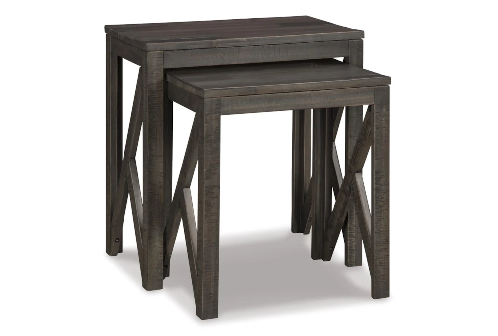 Emerst Gray 2 Piece Nesting Table