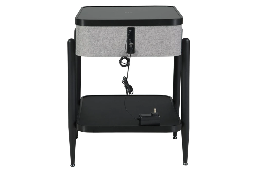 Jora Gray/Black Accent Table - Image 9