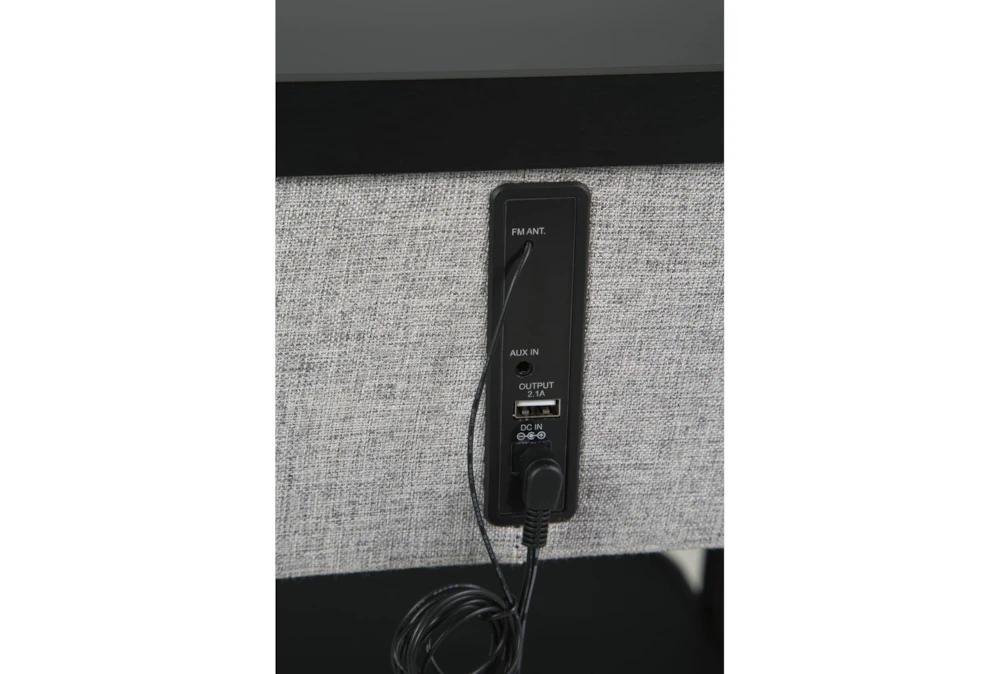 Jora Gray/Black Accent Table - Image 5