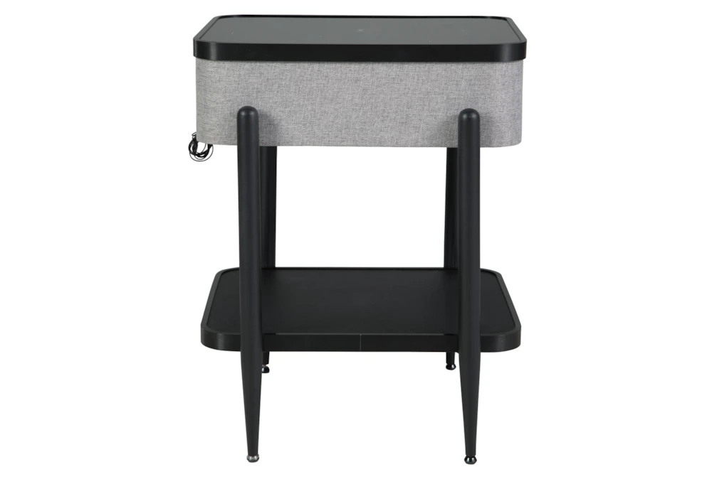 Jora Gray/Black Accent Table - Image 3