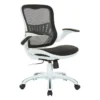 Caty Black Mesh Office Chair With Wheels