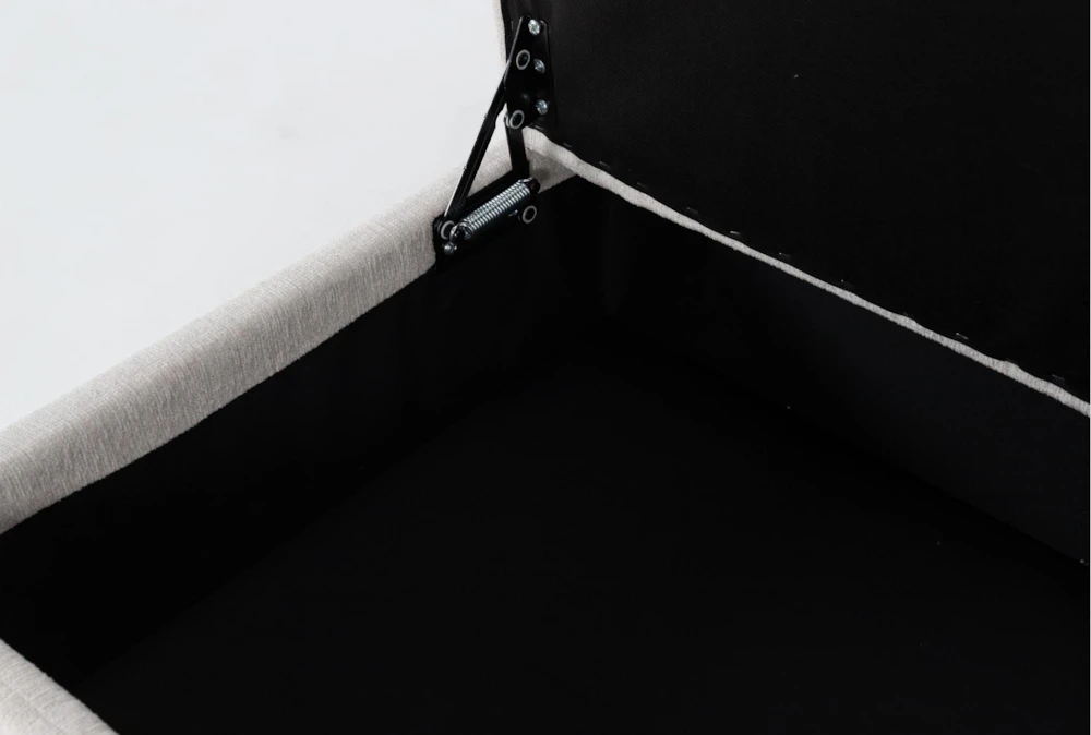 Basil Porcelain Storage Ottoman - Image 5