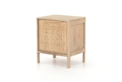 Aussie Natural Right Opening 24" Cane Nightstand