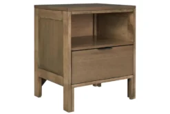 Redding Light Brown 24" 1 Drawer Nightstand