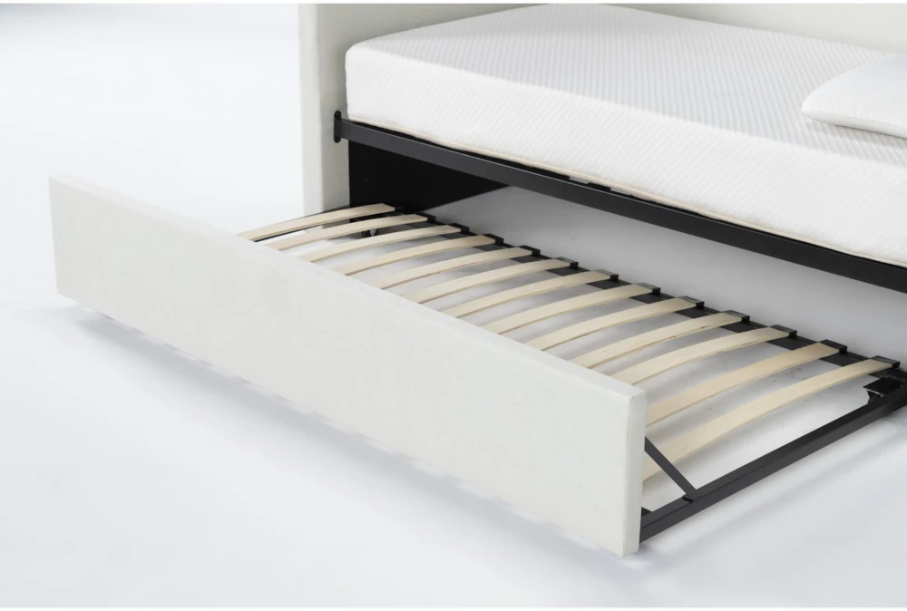 Emmerson II Sand Upholstered Full Daybed With Trundle - Image 5