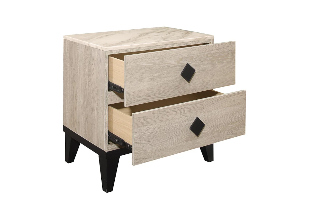 Corinne 23" 2 Drawer Nightstand - Image 3